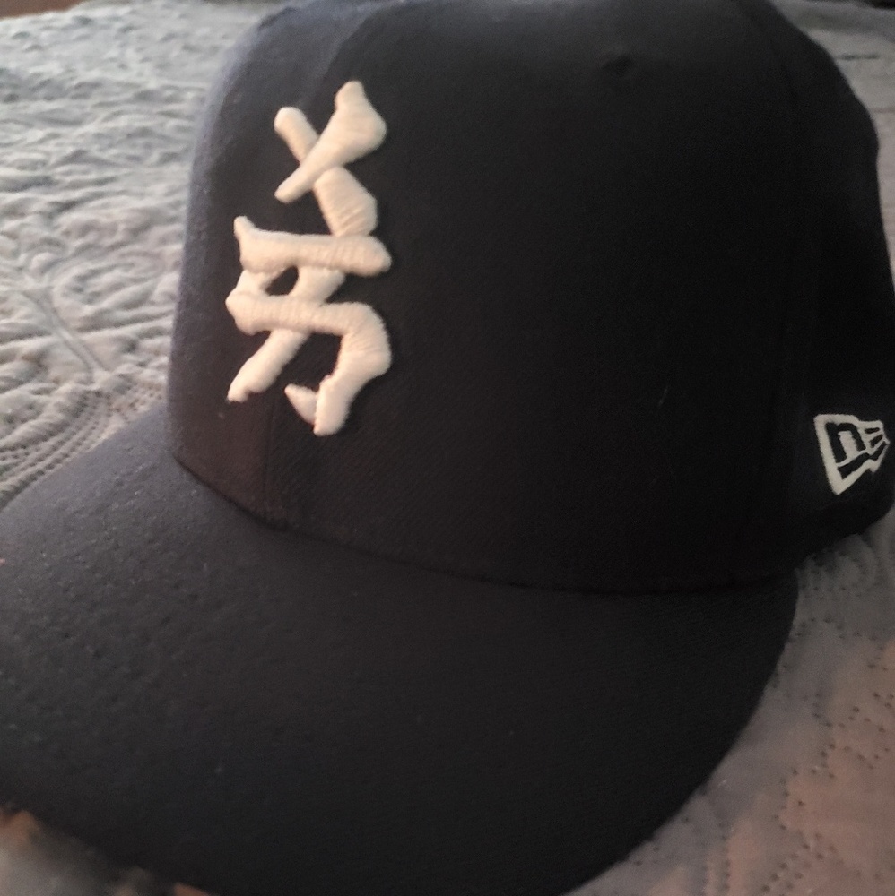 NY Yankees 'Kanji' Fitted New Era Hat